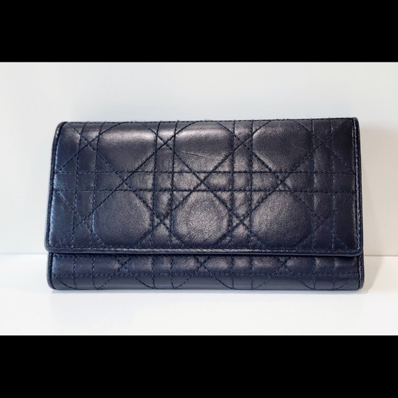 CHRISTIAN DIOR cannage long wallet - Picture 7 of 14